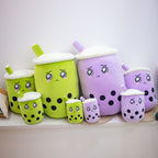 Peluche Kawaii Boba Violette Pleureuse