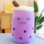 Peluche Kawaii Bubble Tea Jaune à Ananas
