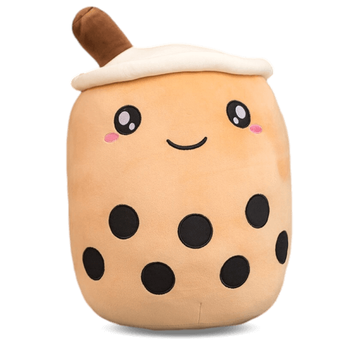 peluche Bubble thé noir
