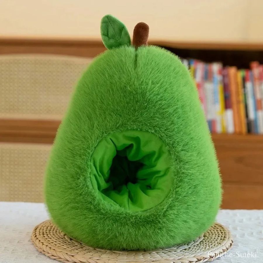 Peluche Avocat Vert et son Capybara Caché