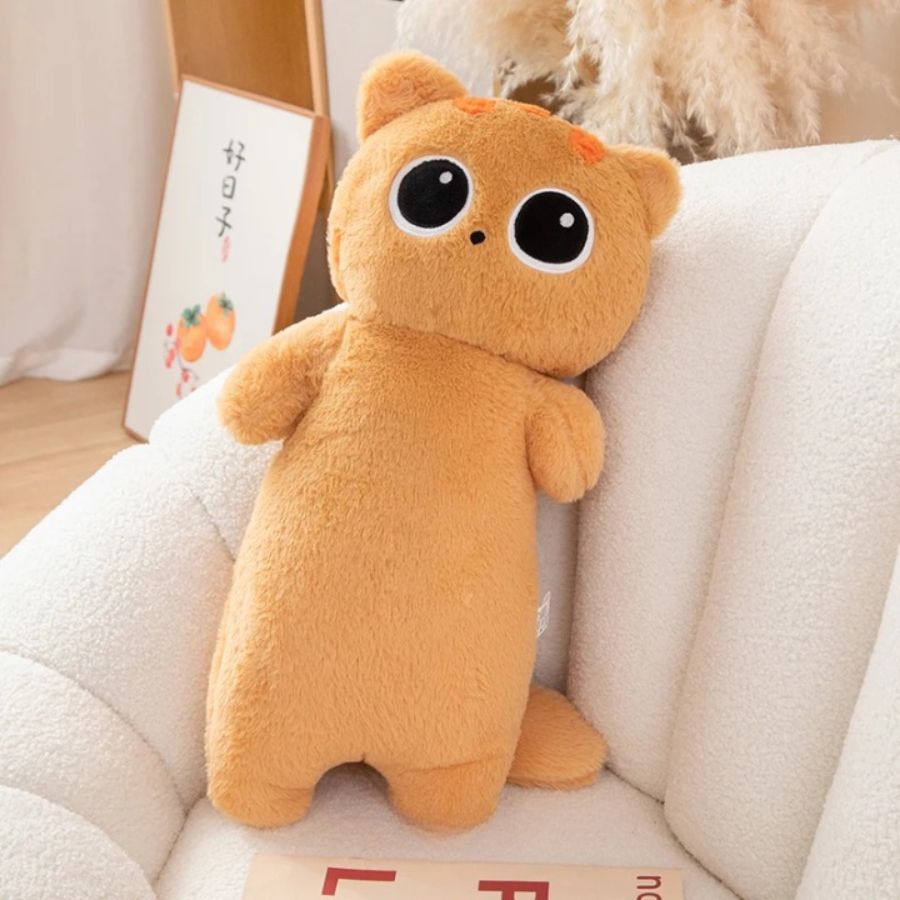 chat-peluche-japonaise-kawaii-roux