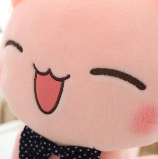 Peluche Chat Rose Soft