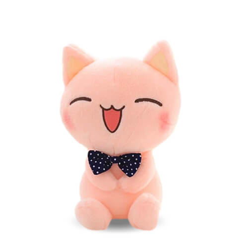 Peluche Chat Rose Soft