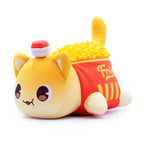 Peluche de Chat Kawaii en Frites Jaunes