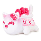 Peluche Kawaii Chat Rose Fraise Milkshake