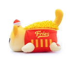 Peluche de Chat Kawaii en Frites Jaunes