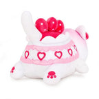 Peluche Kawaii Chat Rose Fraise Milkshake
