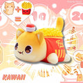 Peluche de Chat Kawaii en Frites Jaunes
