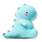 Peluche kawaii dinosaure bleu