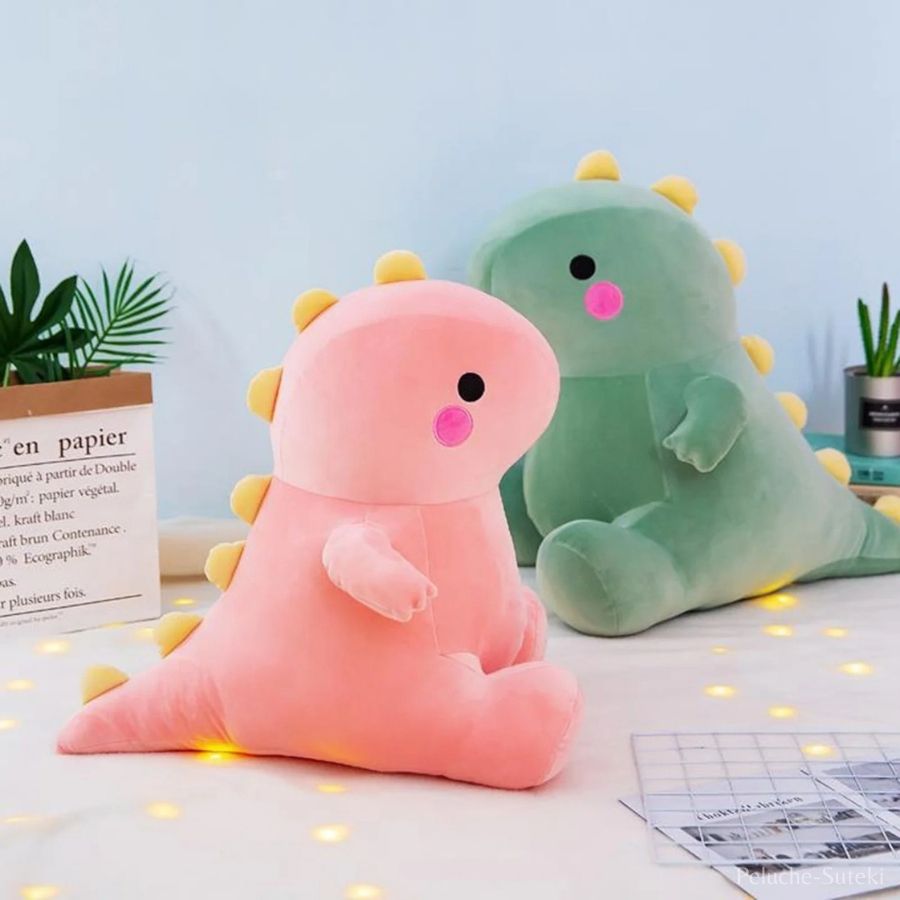 Peluche de Dinosaure Pastel Mignonne et Douce