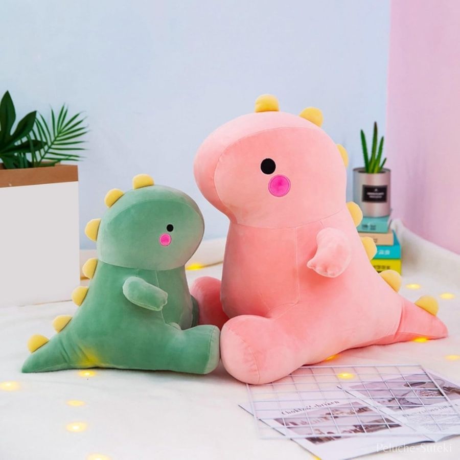 Peluche de Dinosaure Pastel Mignonne et Douce