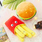 Peluche Frites Mignonnes Amovibles en Carton Rouge