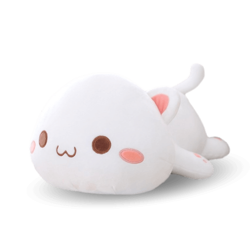 Peluche Kawaii Chat blanc