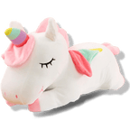 Peluche kawaii licorne blanc
