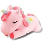 Peluche kawaii licorne rose