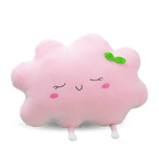 peluche nuage rose mignon