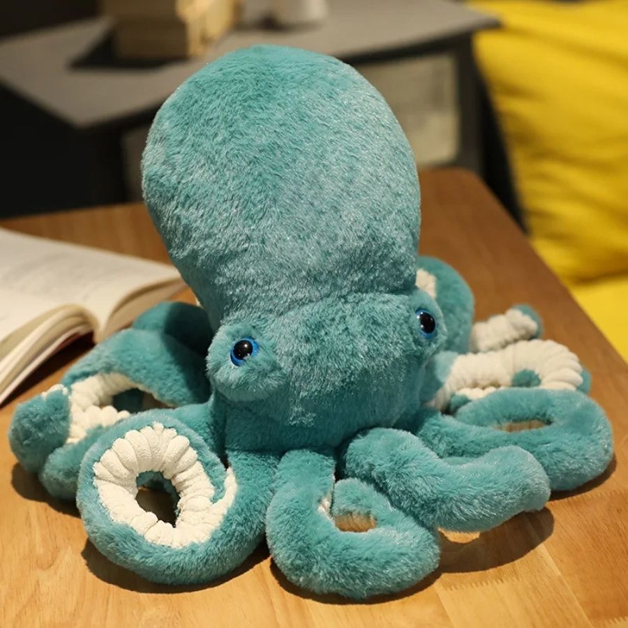 peluche-pieuvre-vert