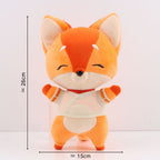 Peluche Renard Orange Souriant en Kimono