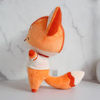 Peluche Renard Orange Souriant en Kimono