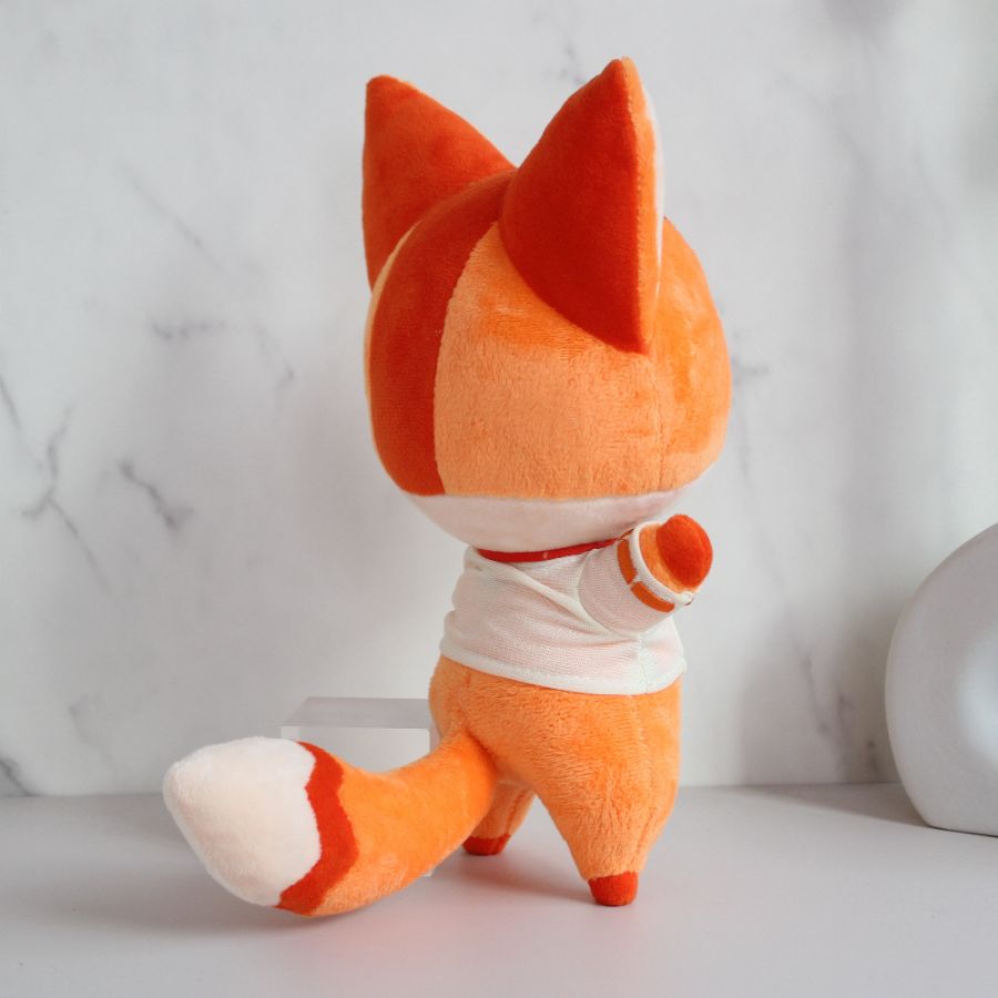 Peluche Renard Orange Souriant en Kimono