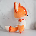 Peluche Renard Orange Souriant en Kimono