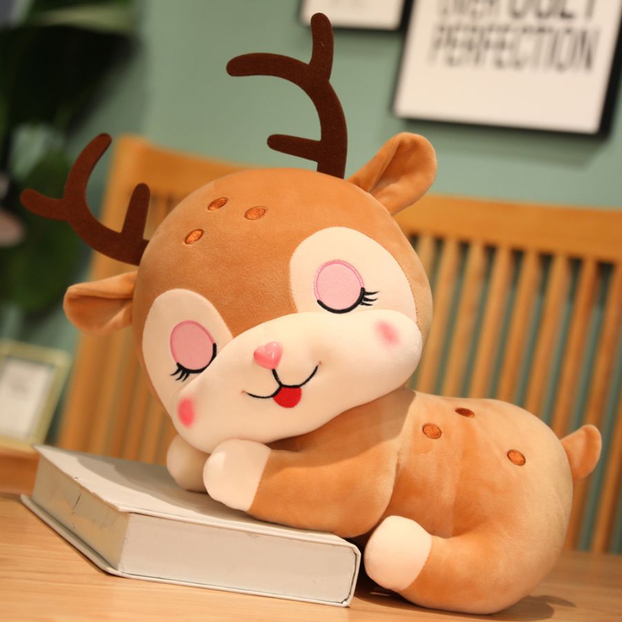 peluche-renne-marron