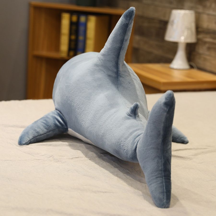 Peluche Requin Bleue Marine Douce et Amusante