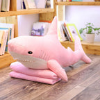 Peluche Requin Bleue Marine Douce et Amusante