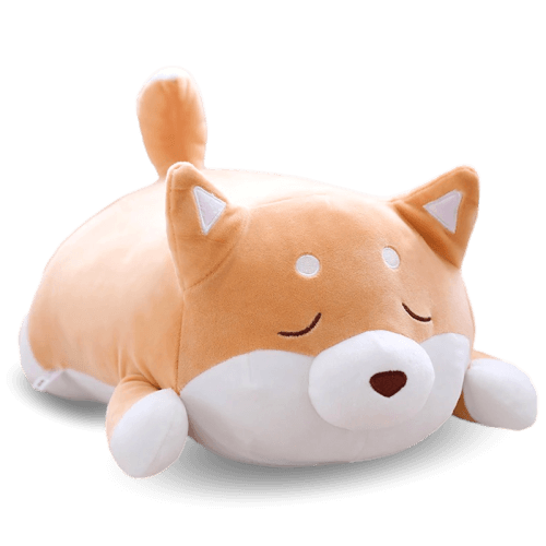 Peluche Shiba Kawaii endormi