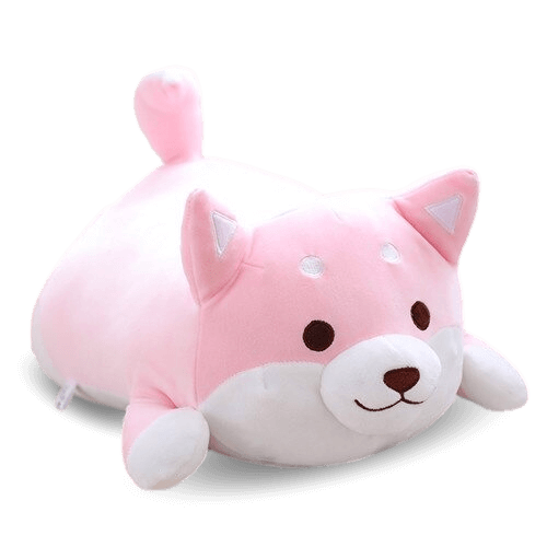 Peluche Shiba Kawaii rose