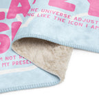 Couverture Polaire Rose et Bleu Rebecca « Slayzy »