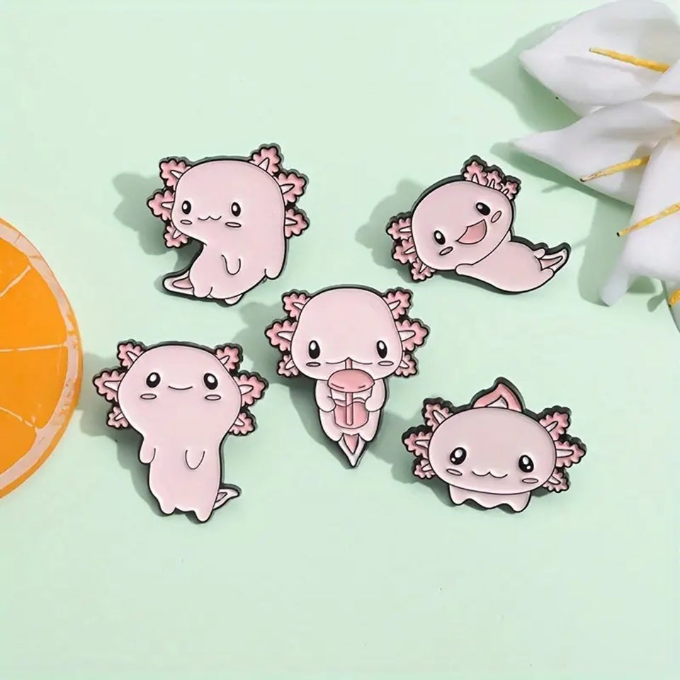 Pin's Axolotl Émaillé