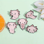 Pin's Axolotl Émaillé