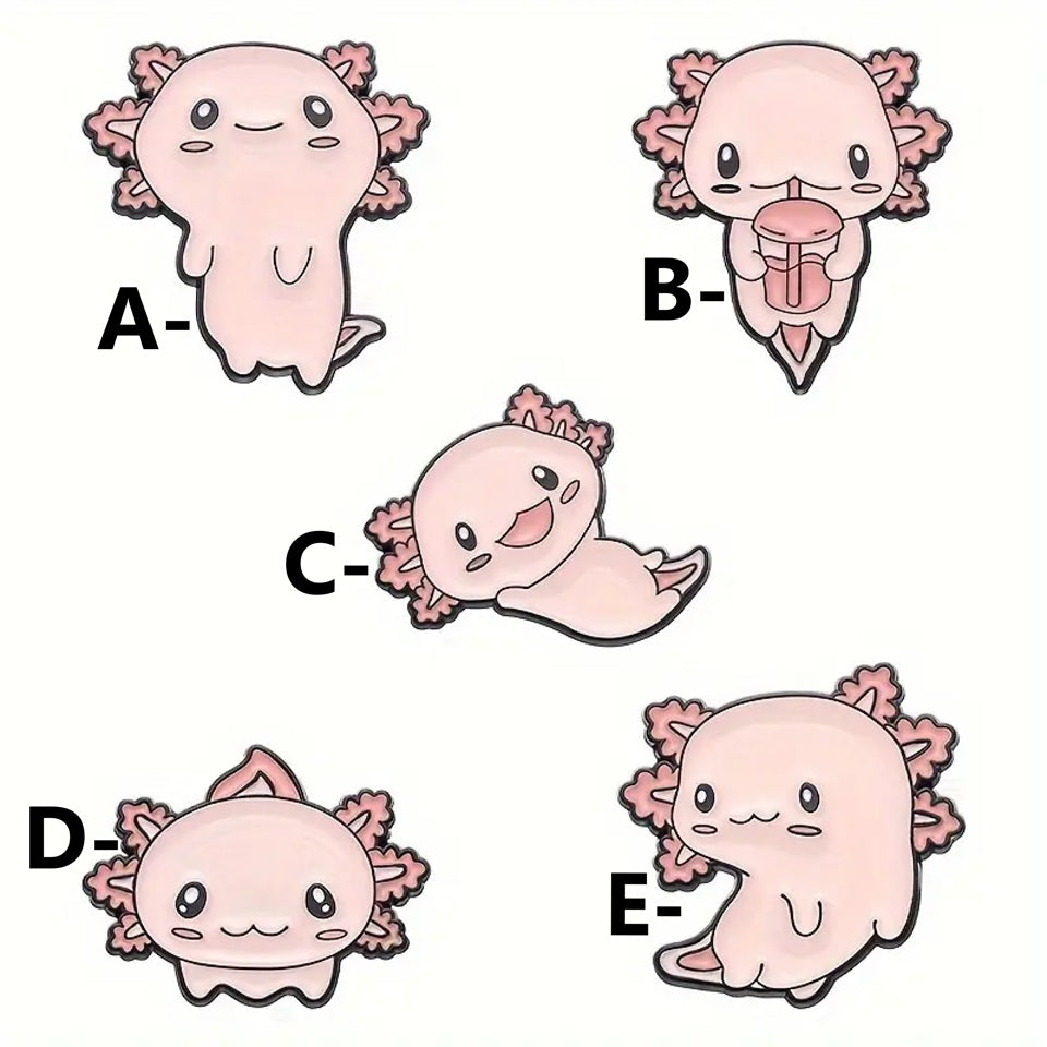 Pin's Axolotl Émaillé