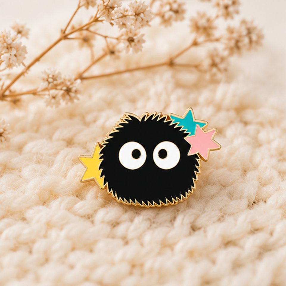 Pin's Petite Noiraude Noir