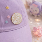 Pin's Vague de Kanagawa Blanc et Doré