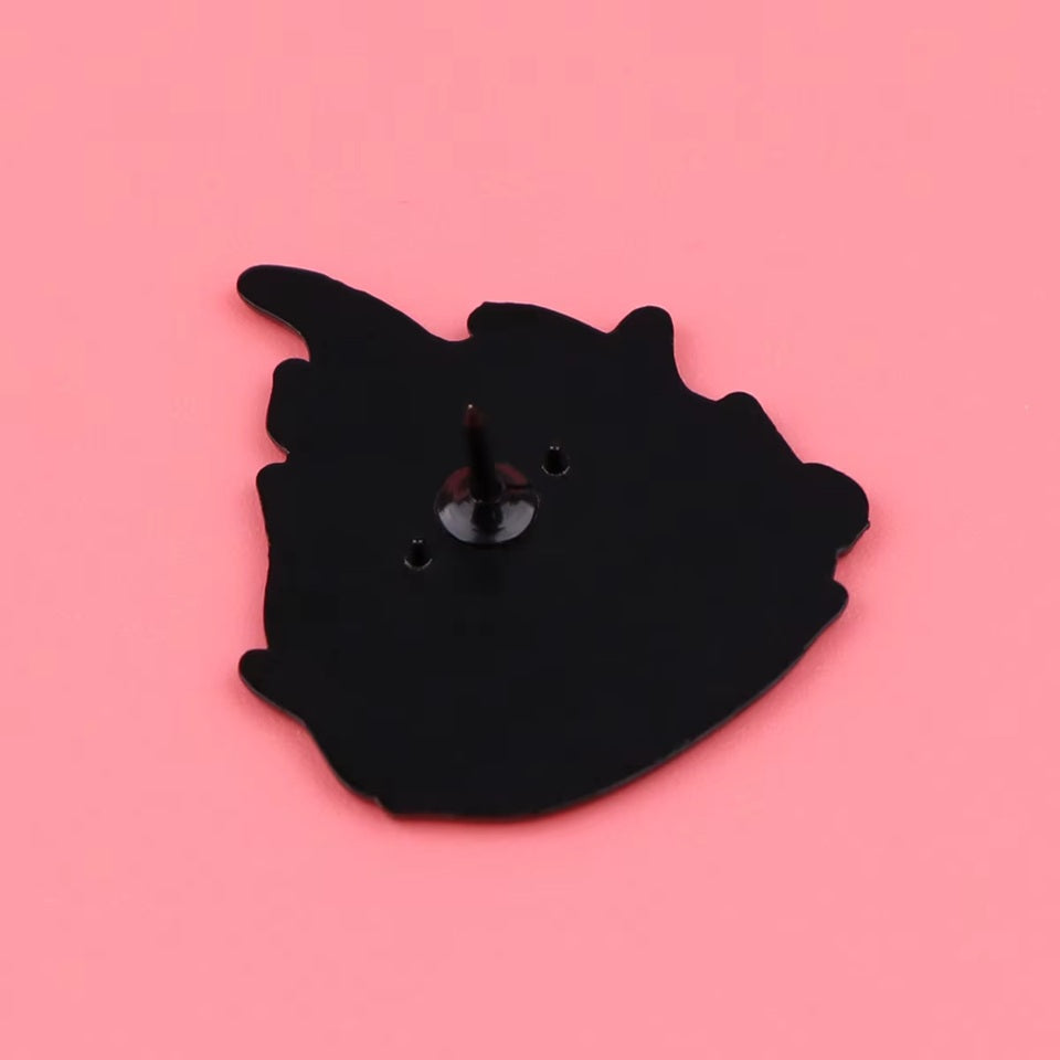 Pin's Calcifer Doré Émaillé