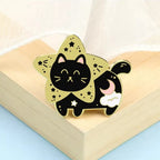 Pin's Chat Étoilé