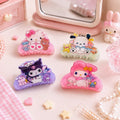 Pince à Cheveux Mignonne en Acrylique Rose Hello Kitty