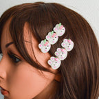 Pince à Cheveux Motif Lapins