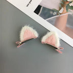 Barrette de Chat Colorée pour Cheveux