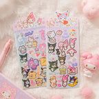 Planche de Stickers Sanrio Colorés
