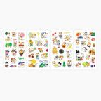 Planches de Stickers Chats du Japon