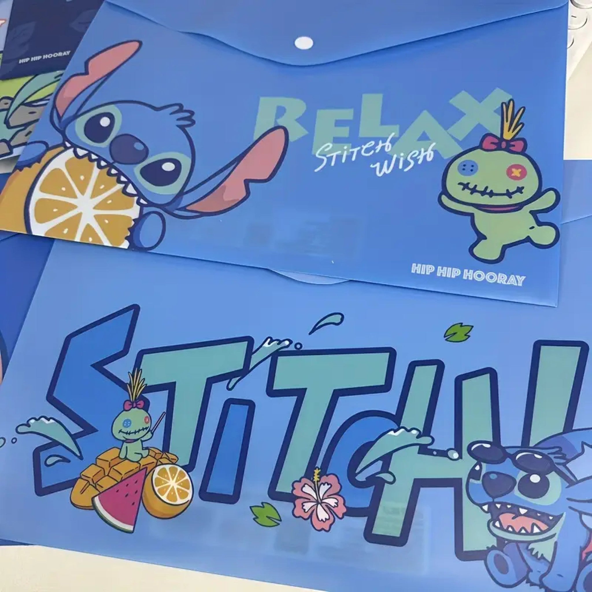 Pochette en Plastique Stitch