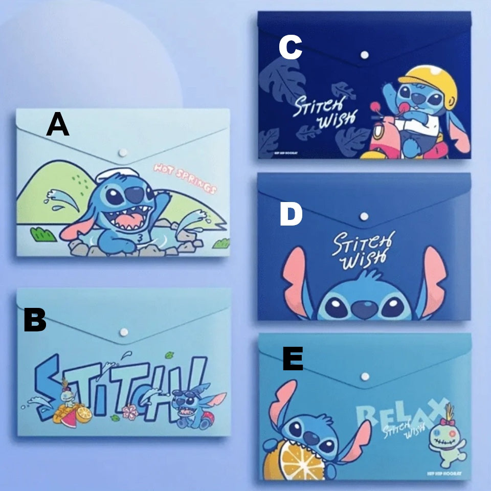 Pochette en Plastique Stitch