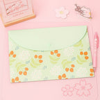 Pochette en Plastique à Motif Floral