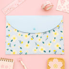 Pochette en Plastique à Motif Floral