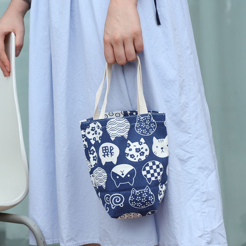 Sac porte-bouteille portable pour bubble tea à emporter - Câlin Kawaii