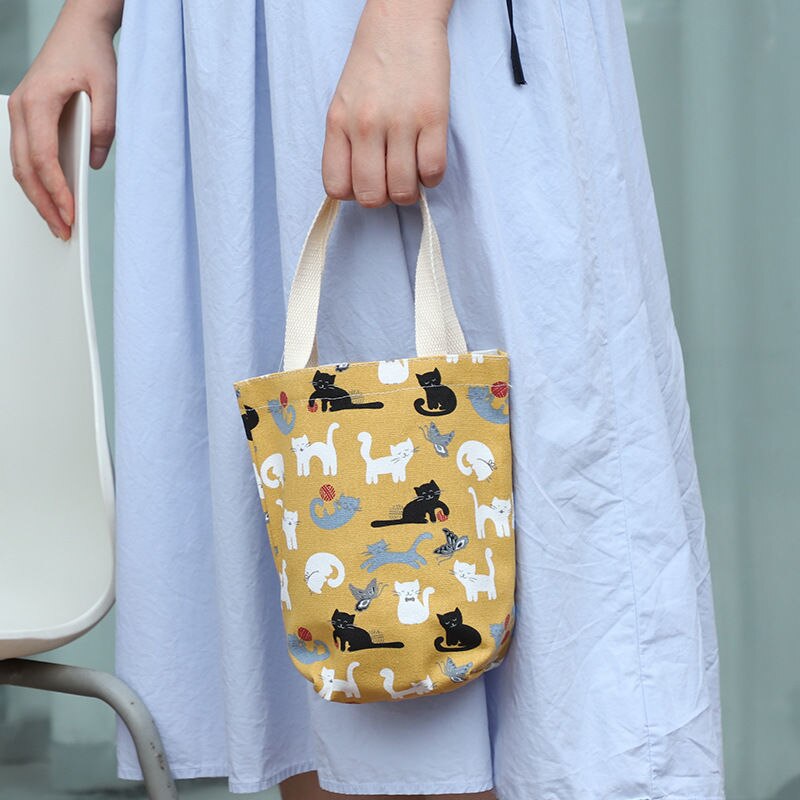 Sac porte-bouteille portable pour bubble tea à emporter - Câlin Kawaii