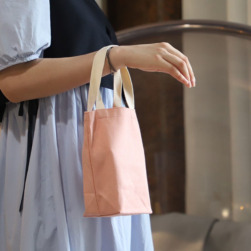 Sac porte-bouteille portable pour bubble tea à emporter - Câlin Kawaii